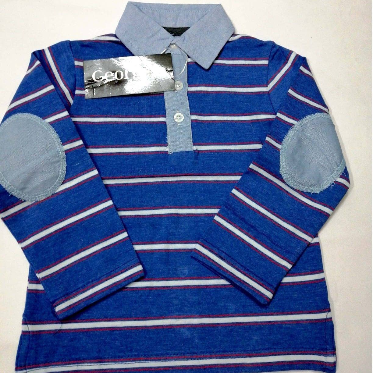 George Blue Lines Polo